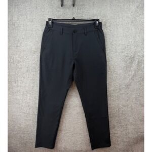 Jack Archer Jetsetter Pants Mens 31x28 (31x26.5) Black Performance Travel Chino